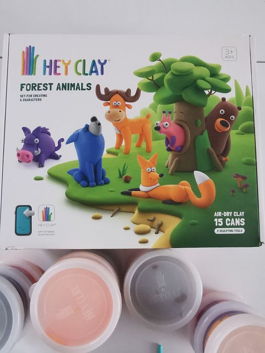 Hey clay forest animals