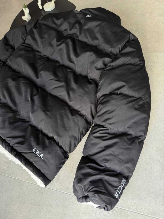 Чоловіча пуховик Nike nocta ДВУХСТОРОННЯ Зимова Куртка the north face