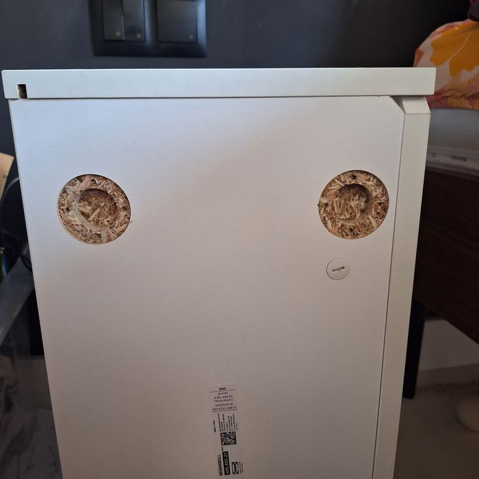 Ikea branboll Witrynki biale