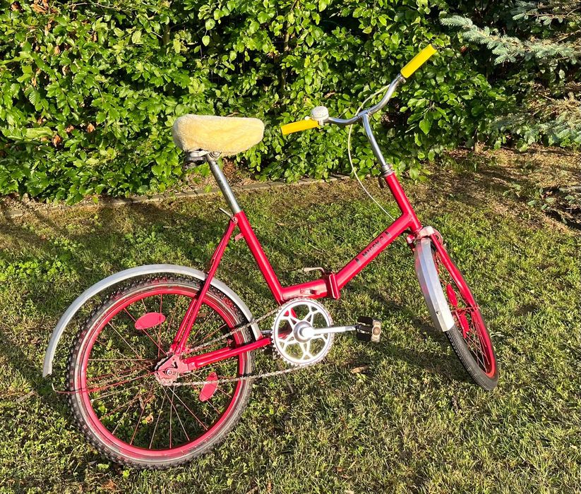 Rower Wigry 3, składak PRL, 20