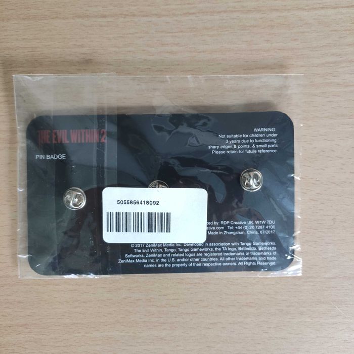 Pins Oficiais The Evil Within 2