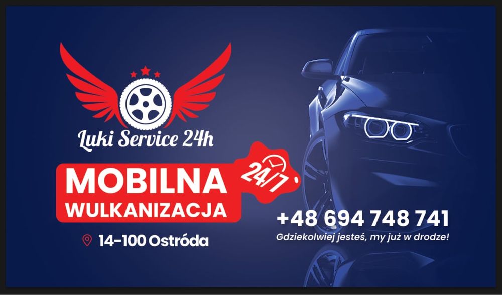 Mobilna Wulkanizacja 24h Ostróda LukiService