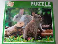 Puzzle 1000 elementów króliki