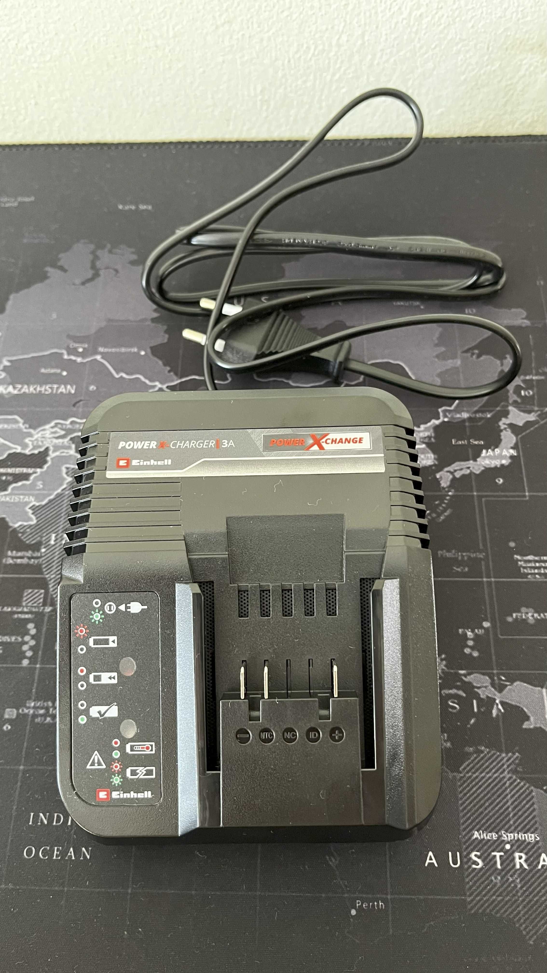 Carregador EINHELL 3A + Bateria EINHELL 18V 2.0Ah