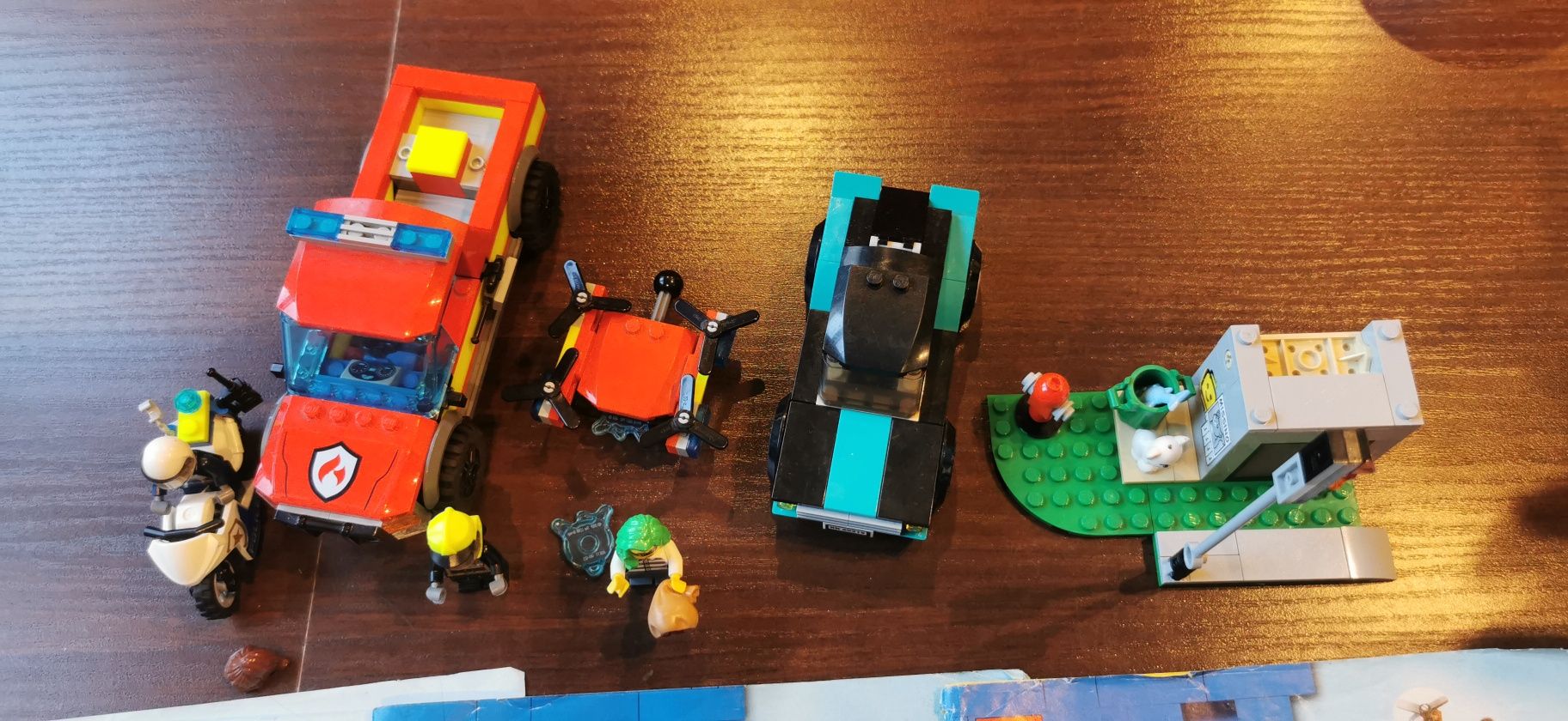 lego city 60319 akcja strażacka policyjny poscig