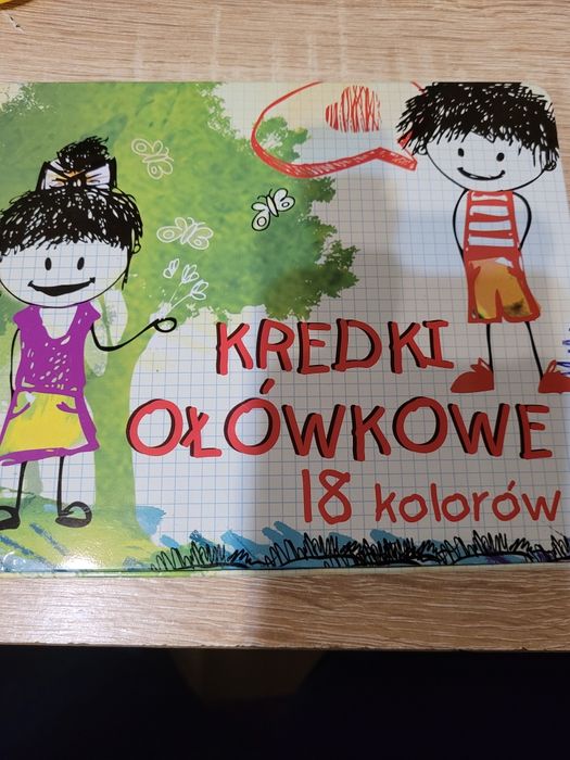 Kredki ołówkowe nowe 18 szt