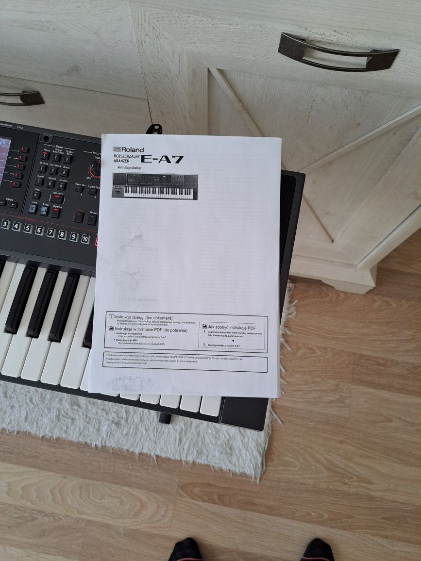 Keyboard Aranżer Roland EA7 w bdb stanie.