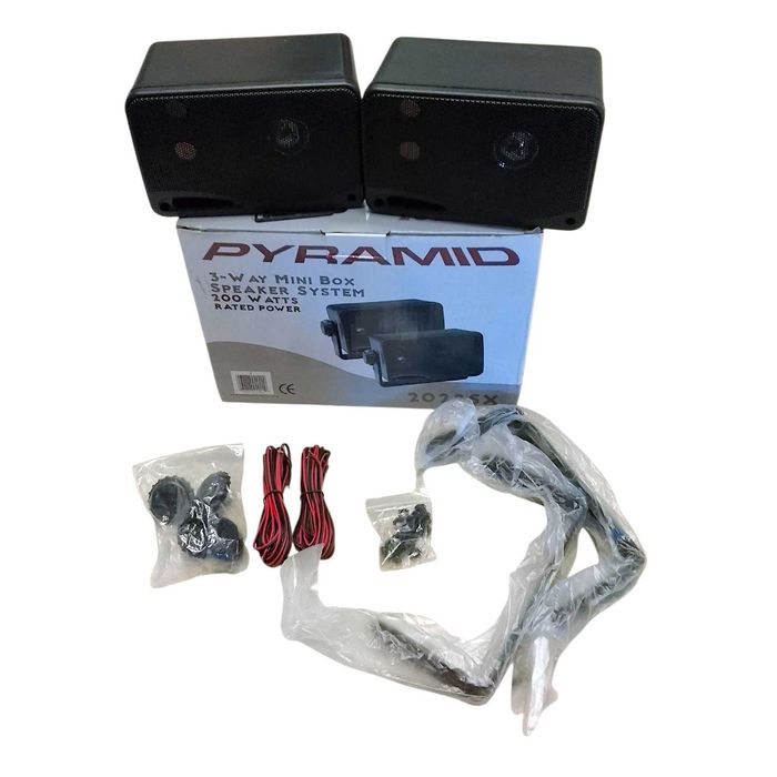 Pyramid 2022SX system głośników / zestaw 3-drożny mini pudełka