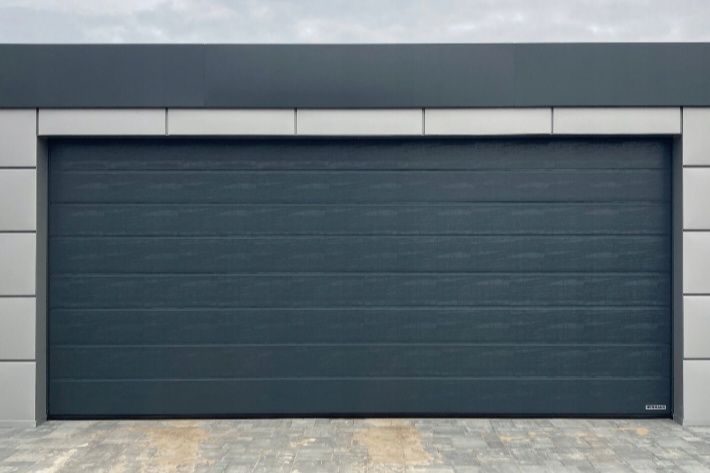 Brama Hormann 5000 x 2125 wys. mega brama Hormann kolor antracy