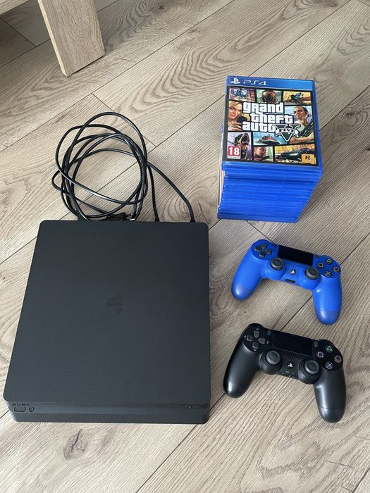 PS4, 2 pady, duzo gier
