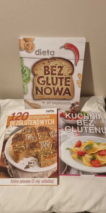 Pakiet 3 ksiażki Dieta bez glutenu