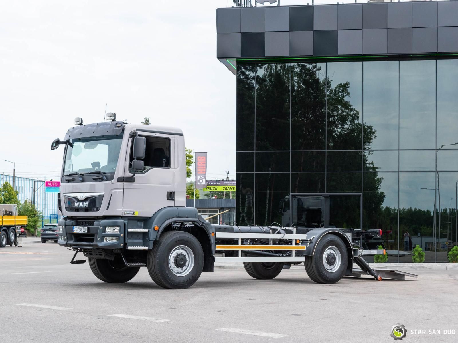 MAN TGM 18.290 4x4 RAMA Podwozie Winda Camper Energetyka  MAN TGM 18.290 4x4 RAMA Podwozie Winda Camper Energetyka