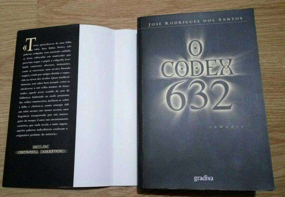 Livro - O codex 632 de José Rodrigues dos Santos