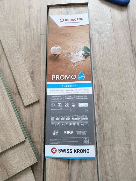 Panele Krosno dąb Gemini 8mm AC5 7paneli+ścinki