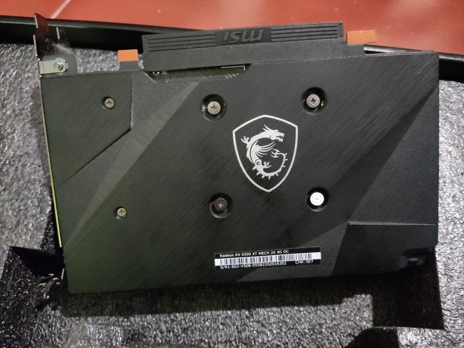 Placa gráfica MSI RX 6500 XT