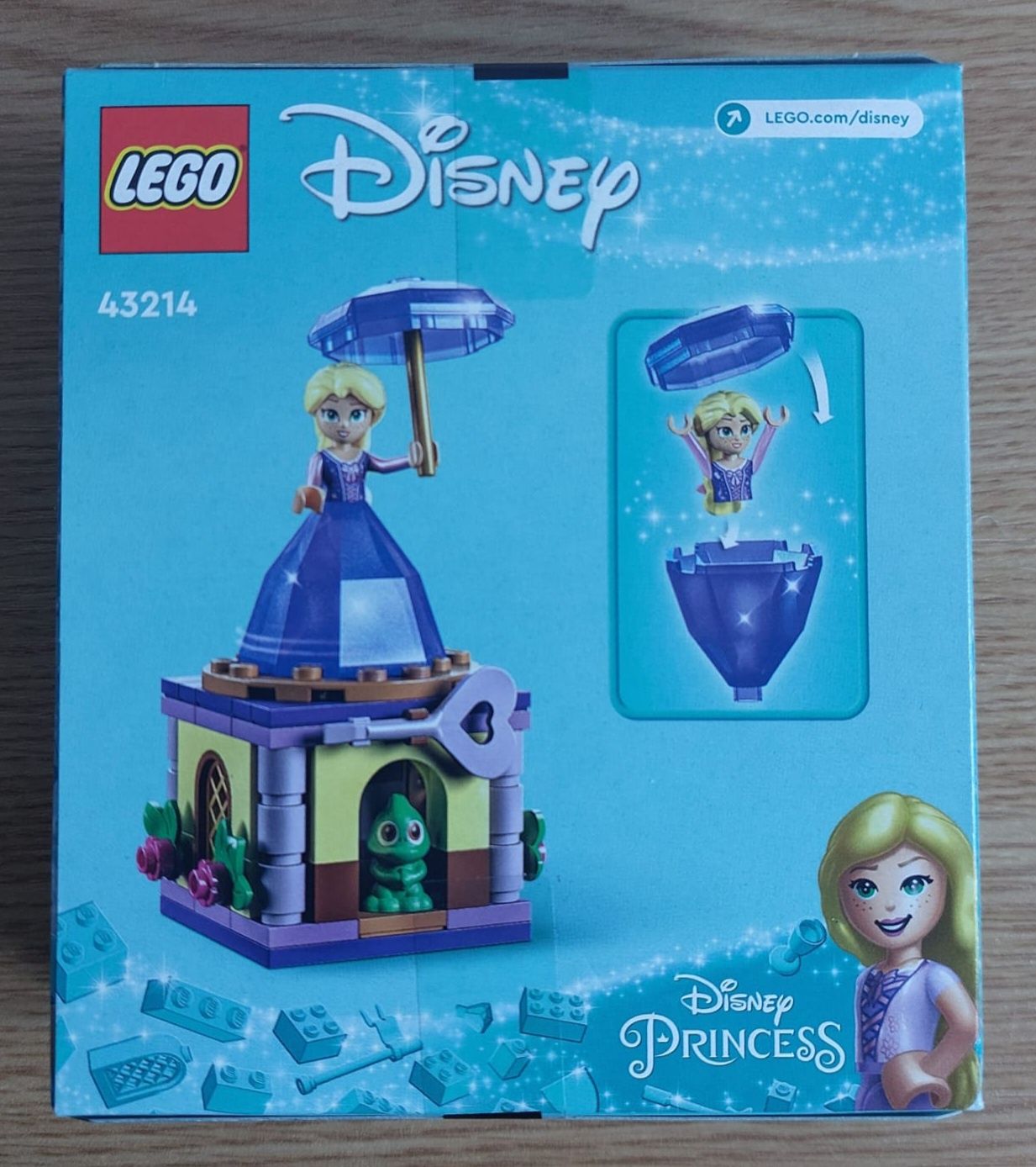 Wirująca Roszpunka (43214), LEGO Disney, 5+