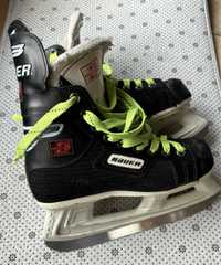 Bauer łyżwy hokejowe dziecięcy junior jr hockey skates 33 33.5 Y1