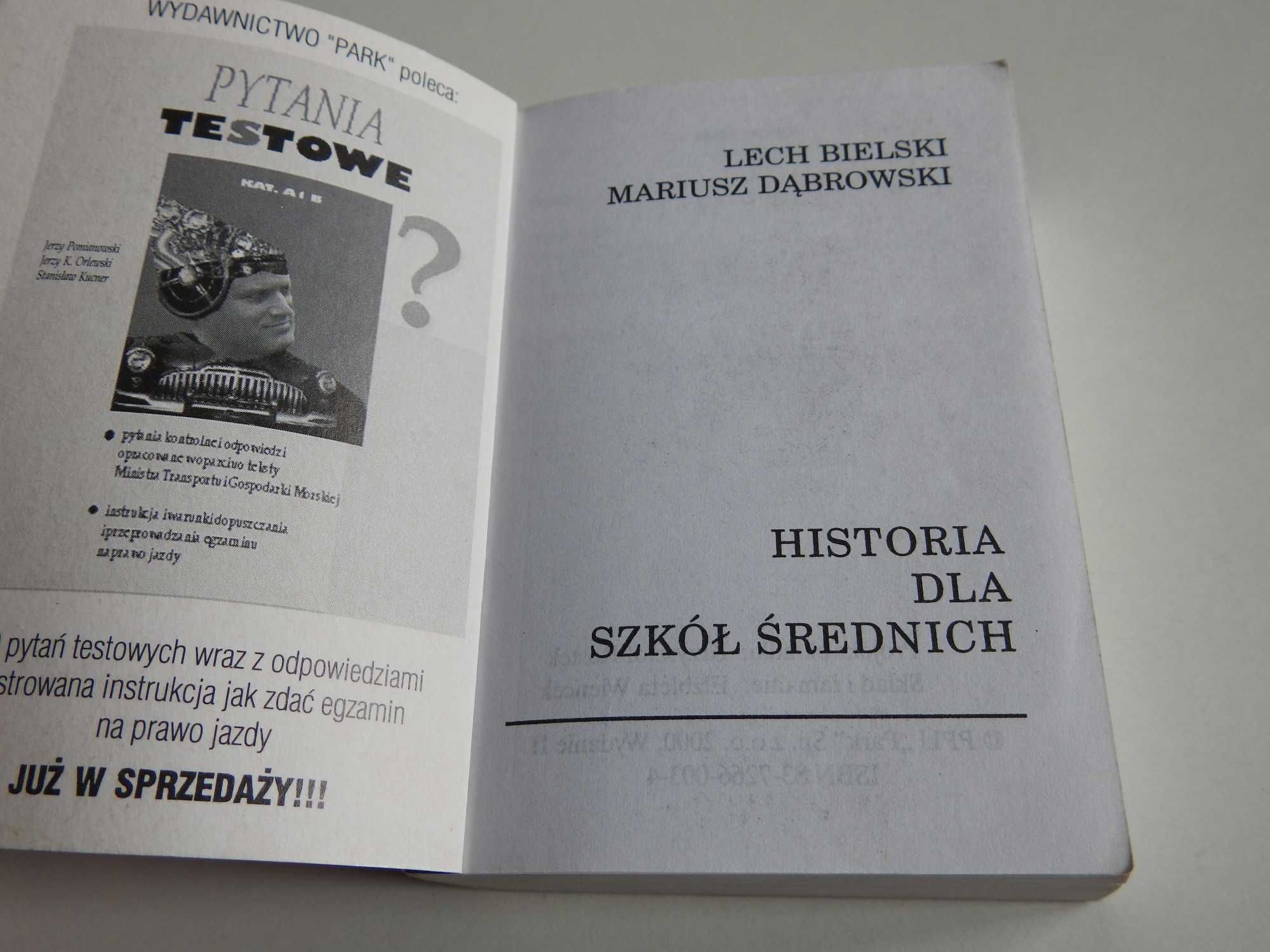 Historia dla szkół średnich - Bielski, Dąbrowski