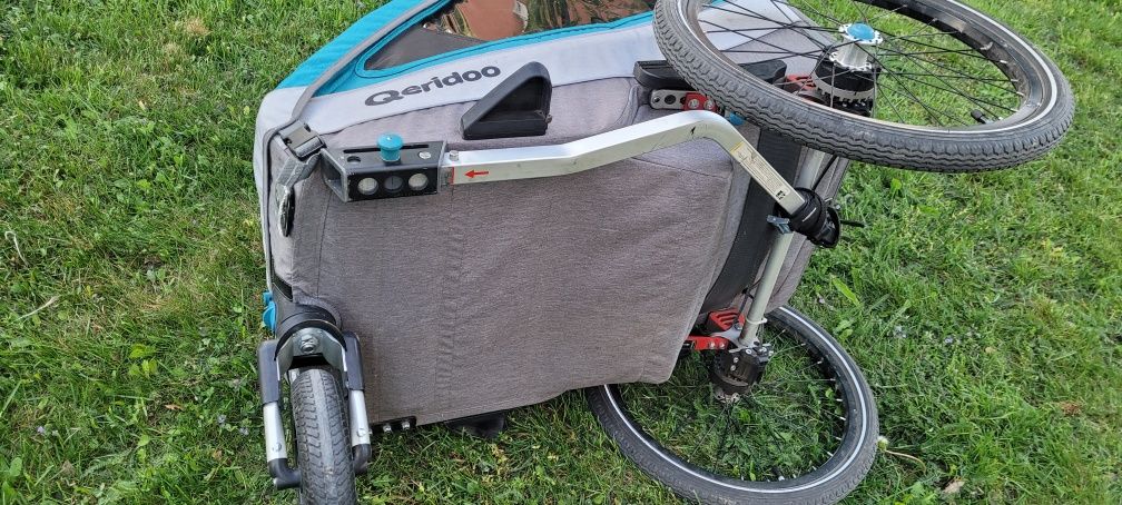 Przyczepka Qeridoo Sportrex 1, wózek, kareta