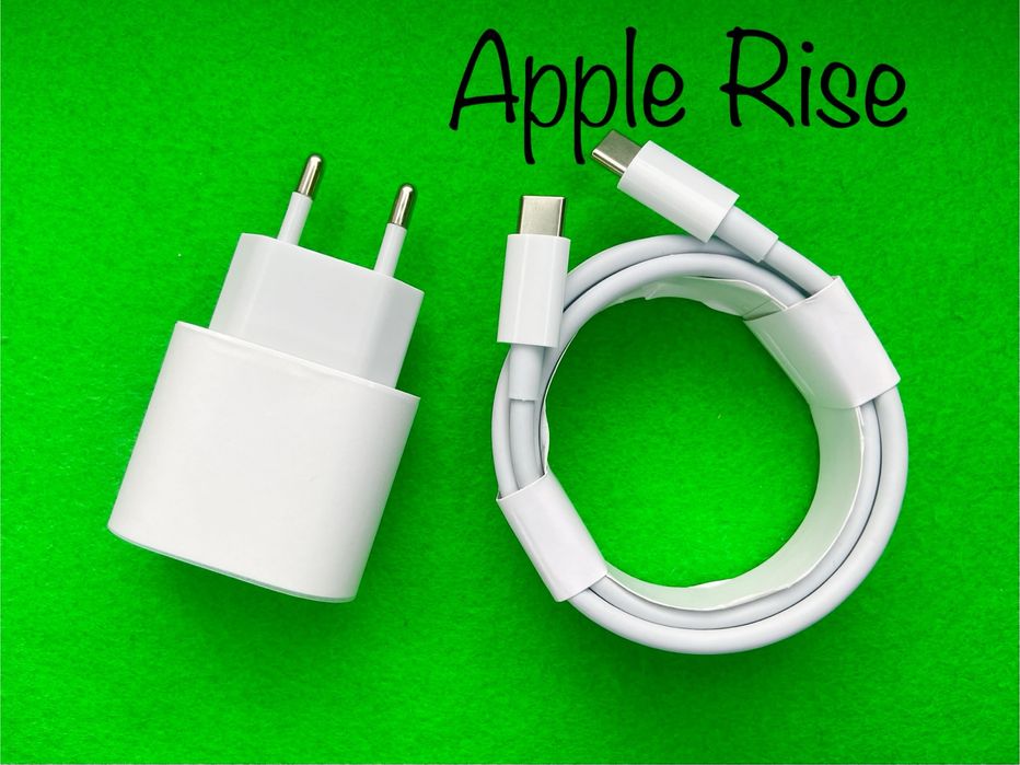 Быстрая зарядка айфон Ipad Pro Блок 20 Ватт + Шнур type c 2м