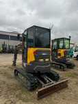 Minikoparka Volvo ECR25D 2022 rok tylko 625mth.Super !Jak nowa 3 łyżki