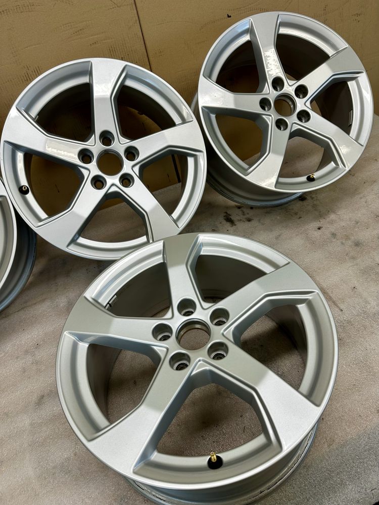 Alufelgi oryg Audi 17 cali 5x112, ET43 VW Skoda Seat Stan bardzo dobry