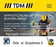 Wypożyczalnia Sprzętu Agregaty Malarskie Prądotwórcze Osuszacze
