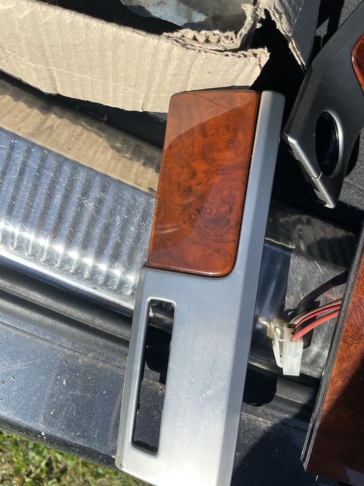 Touareg руль дерево декор