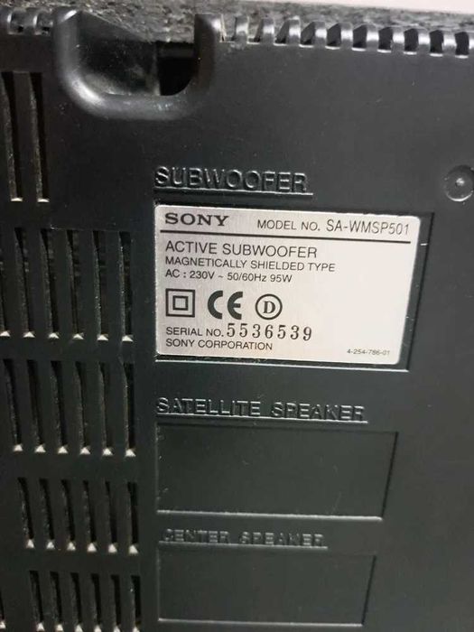 Subwower + amplituner kina domowego sony htp 1200