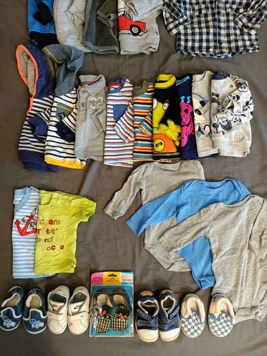 Paczuszka dla maluszka 64 szt! paka dla chłopaka noworodka 56-68