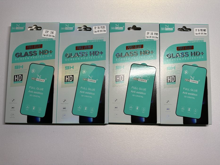 Capas / Películas iPhone 16 / 16 Plus / 16 Pro / 16 Pro Max