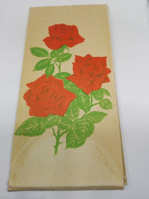 papeteria lata 80. XX w. - 4 wzory