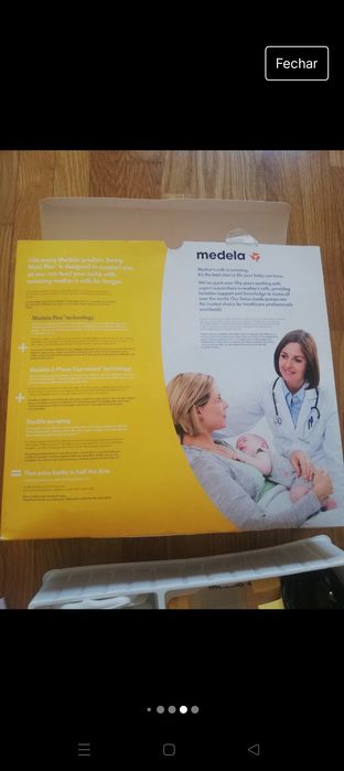 Bomba amamentação eléctrica de extração dupla Medela