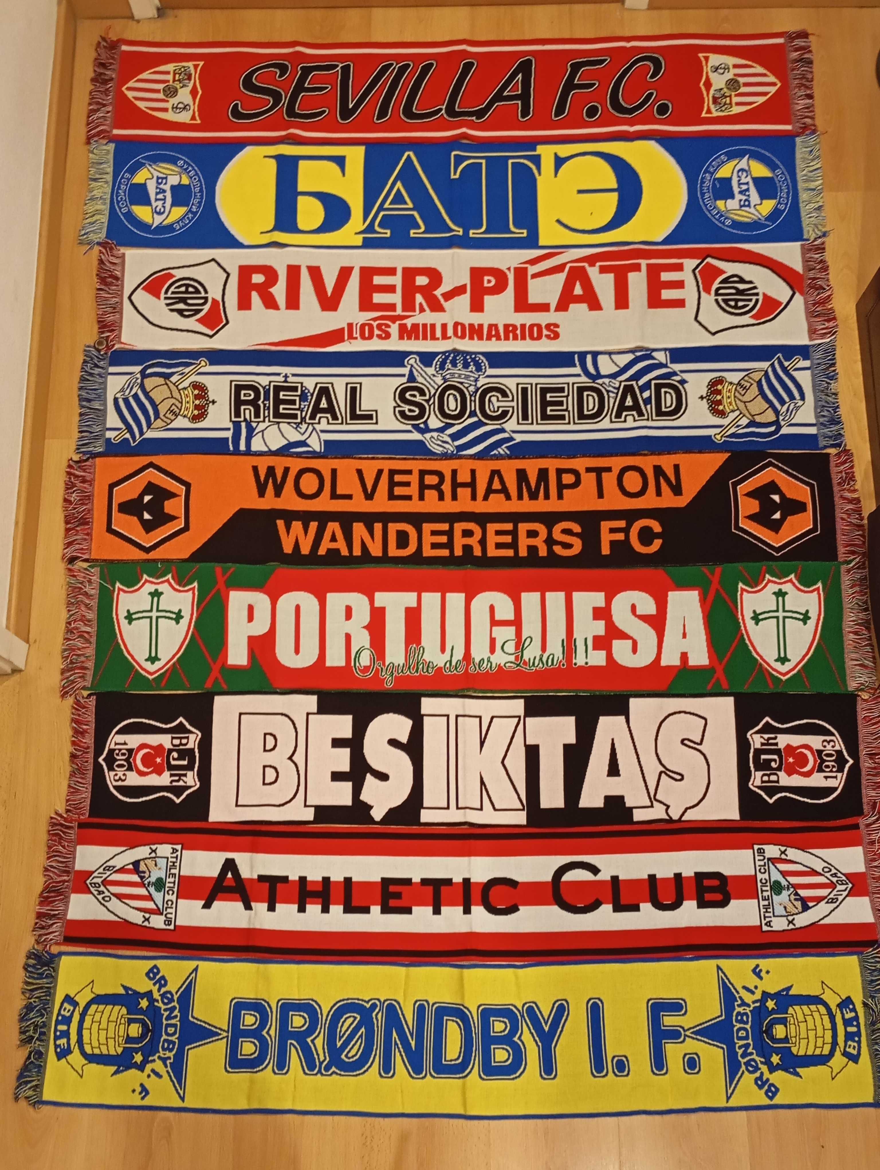 Cachecol - varios clubes de futebol internacionais novos, pede o teu!