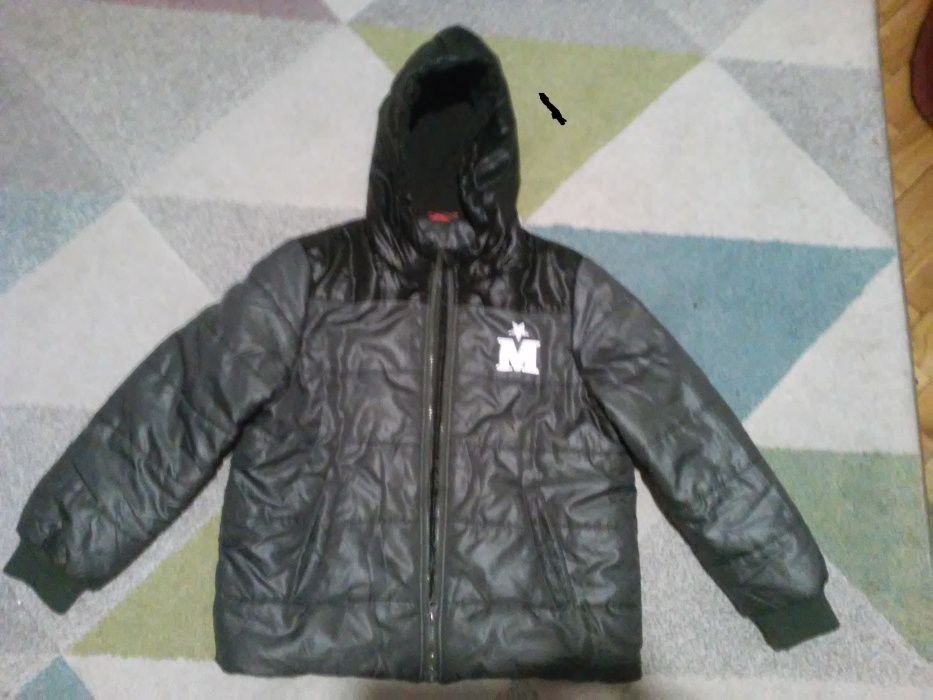 kurtka termoaktywna narciarska- cienka+polar, zimowa 140/146 od 35 zł
