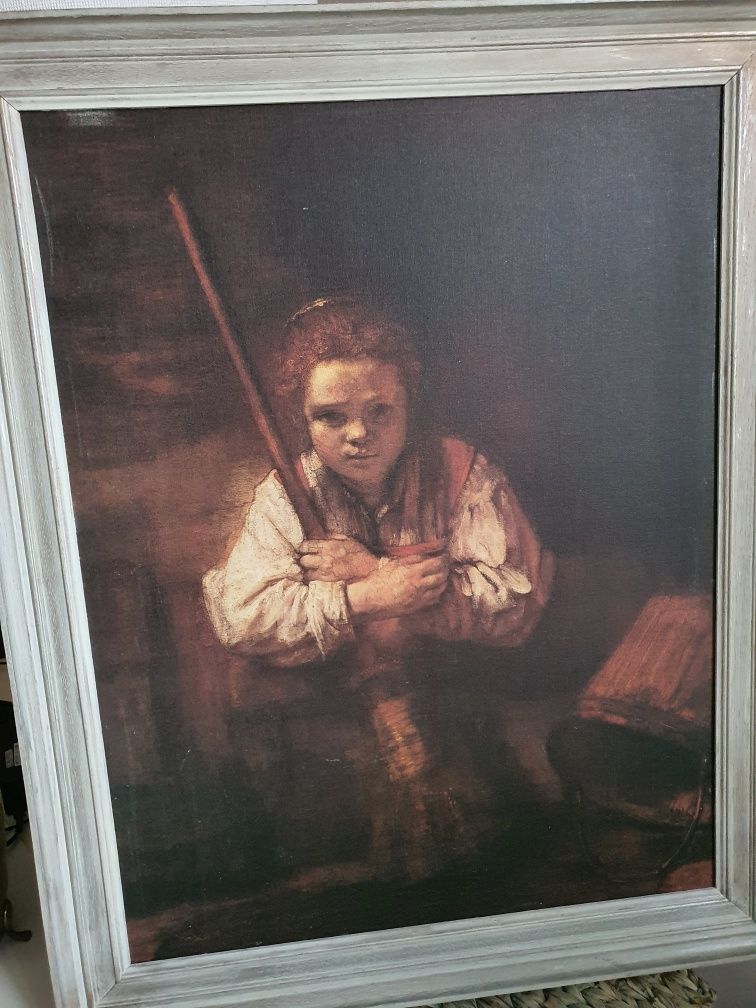 obraz Rembrandta 75x60 reprodukcja na płótnie