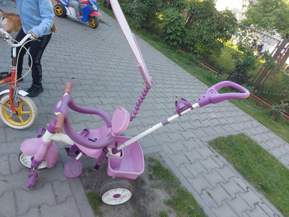 Zestaw rowerków,  rower biegowy kraina lodu, rowerek Little Tikes 3w1