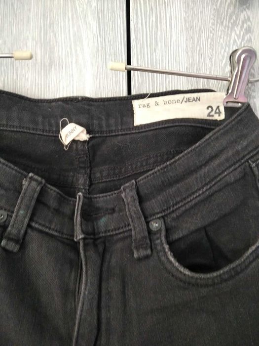Джинсы черные  rag&bone Jean