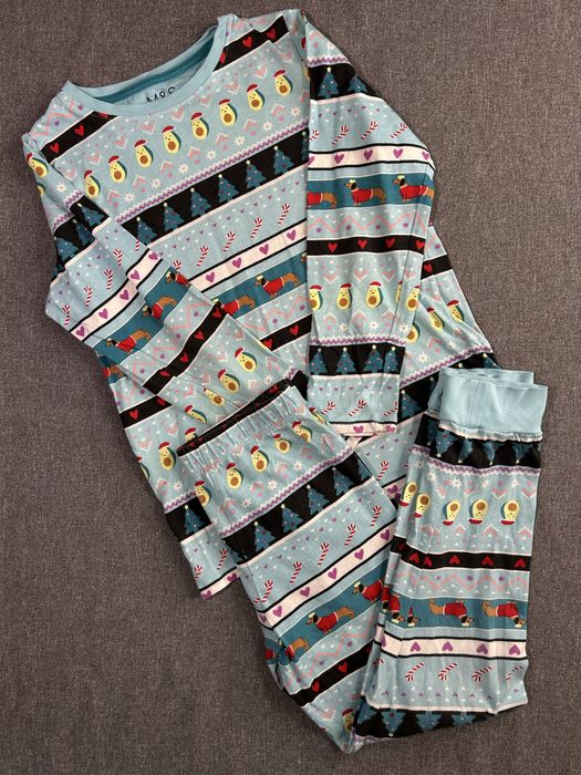 Піжама дитяча m&s 8-9 років. котонова дитяча піжама