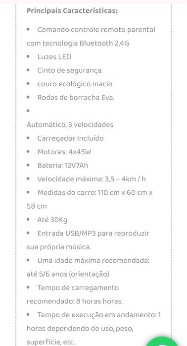 Carro elétrico estilo militar para crianças com bateria 12v