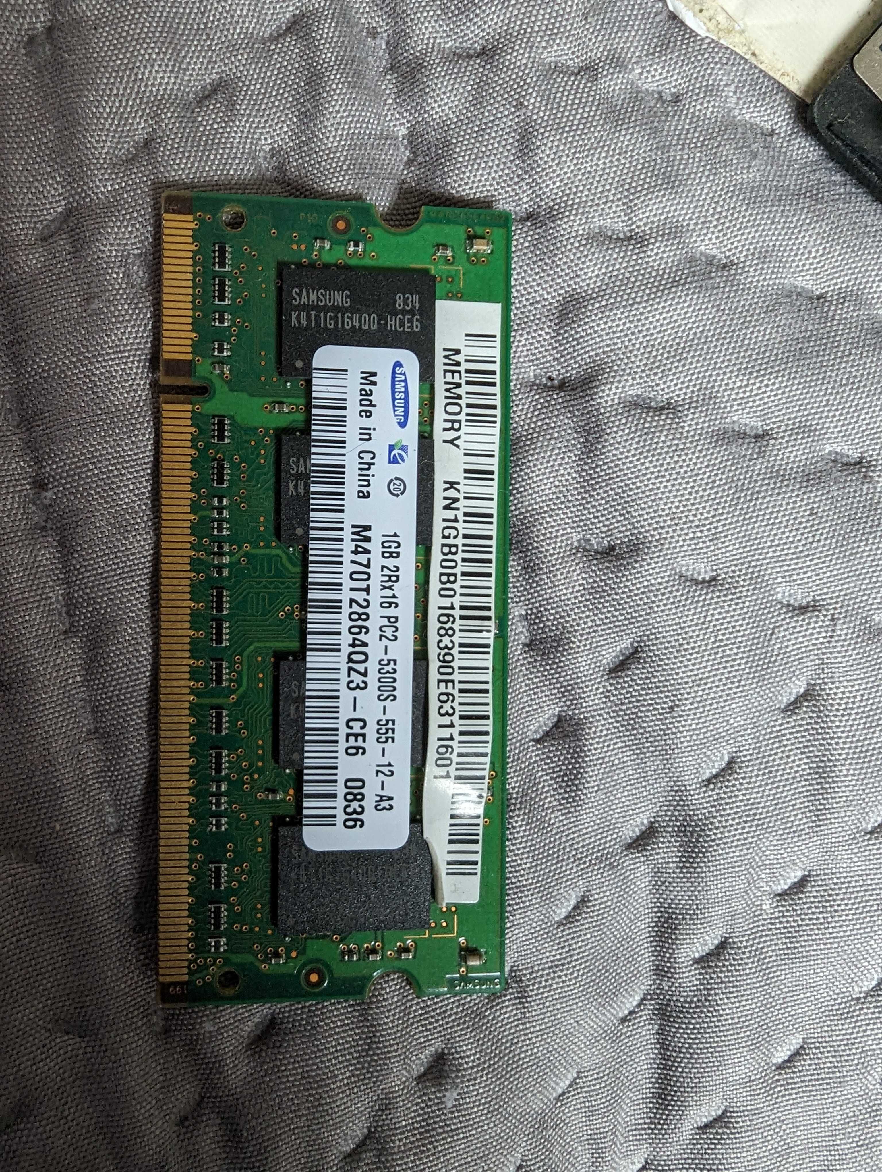 Pamięć RAM DDR2 SODIMM 1GB Samsung