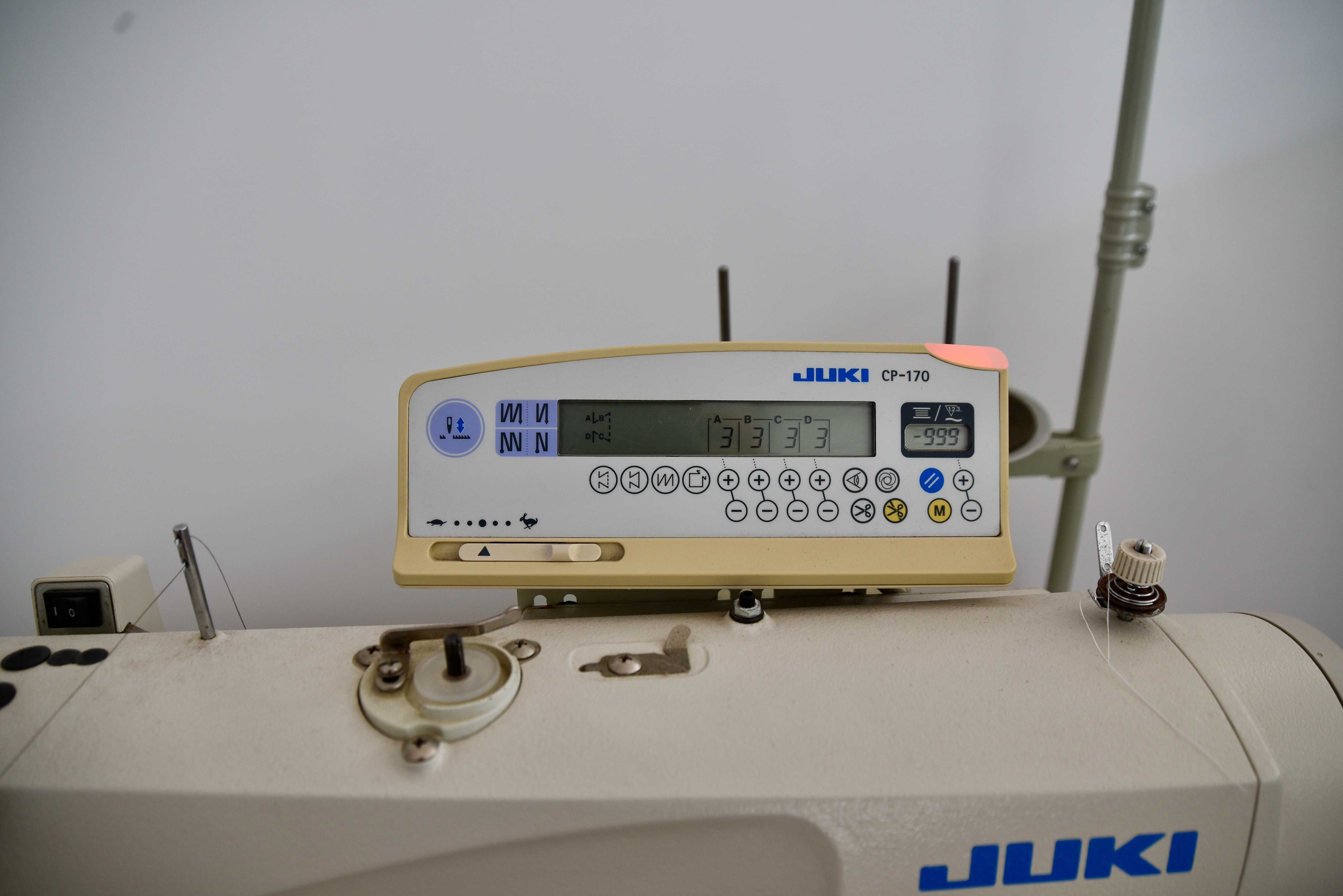 Máquina industrial electrónica Juki de ponto corrido