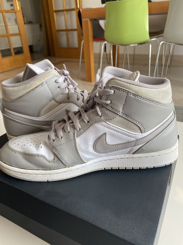 Air Jordan 1 Mid Linen tamanho 44,5