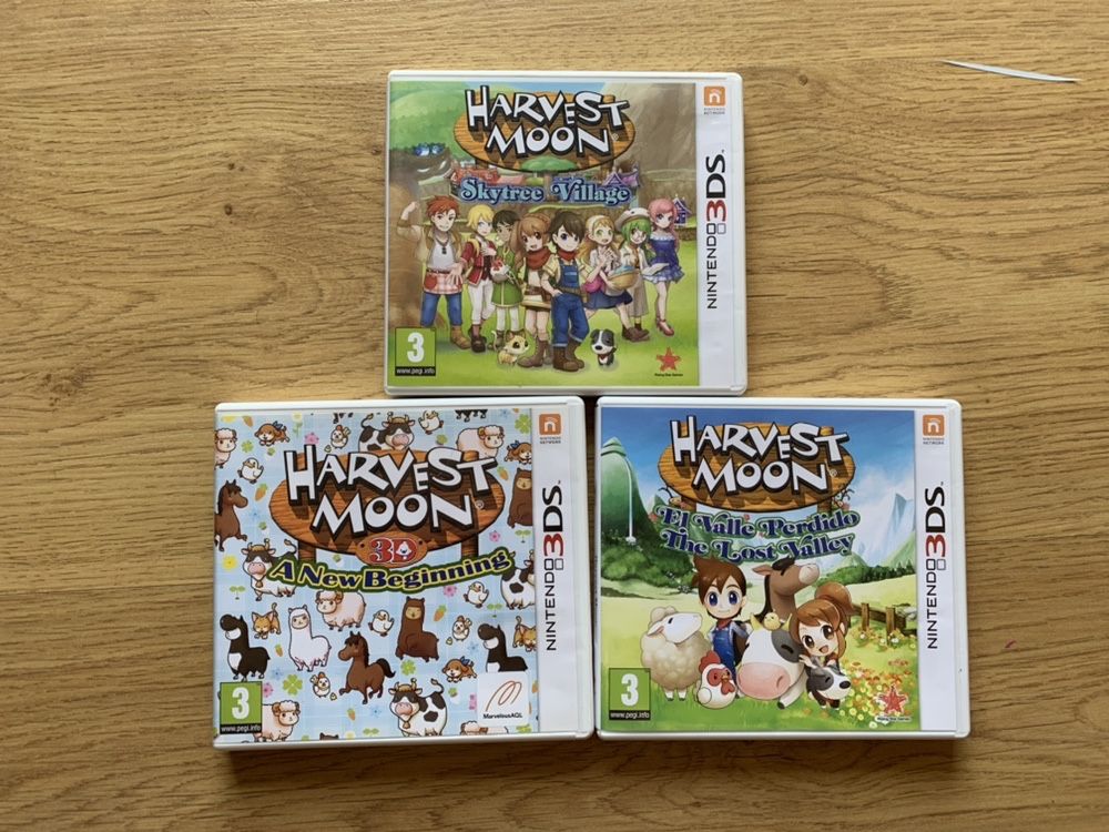 Coleção Harvest Moon Nintendo 3DS e 2DS