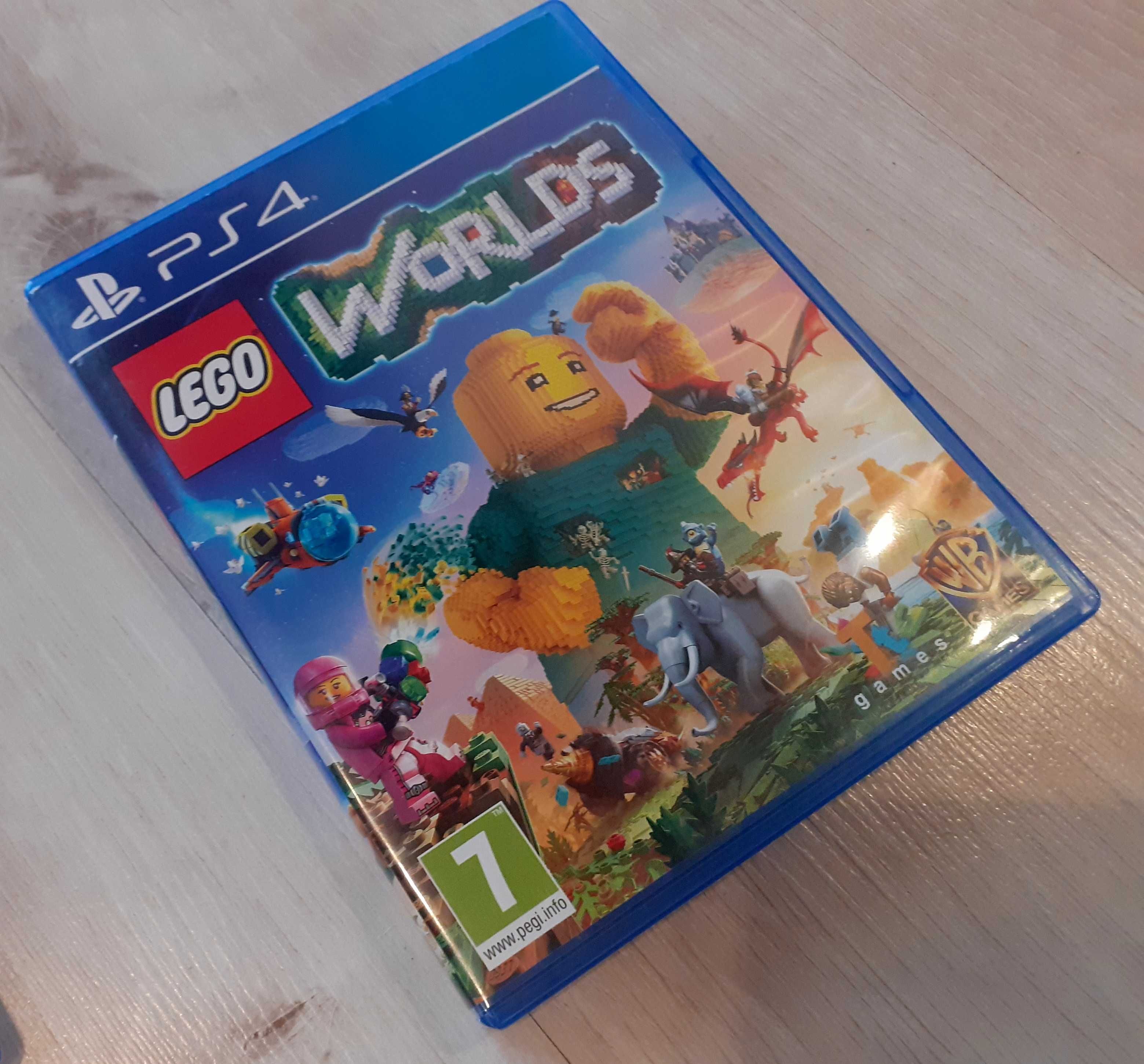 PS4 Gry Lego WORLDS + Lego UNDERCOVER Doskonały Stan Jak Nowe !