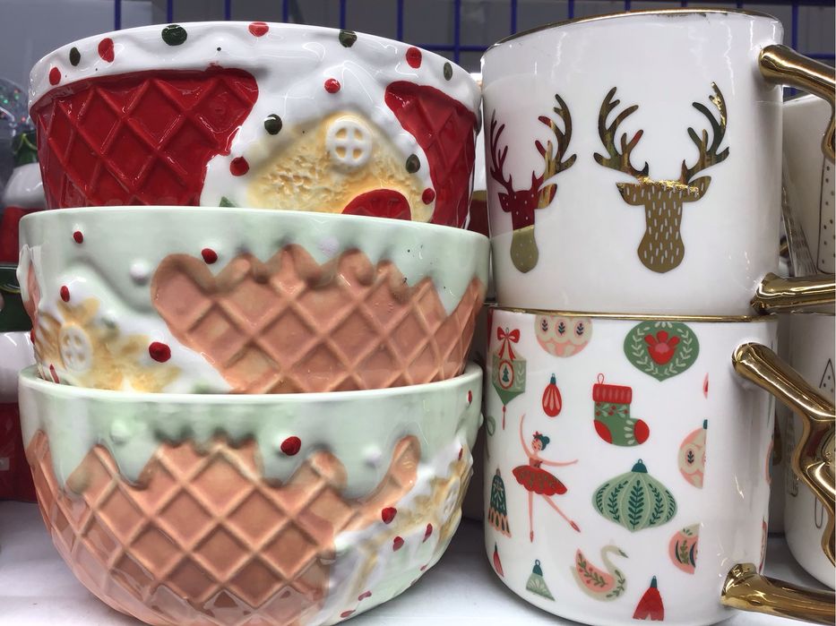 Nowe szkło i Ceramika. Artykuły dekoracyjne do domu paczki L M Mix