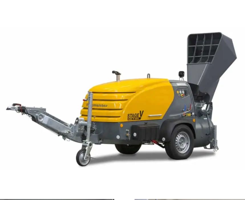 Стяжка пола підлоги (напів суха машинна) Штукатурка цементна