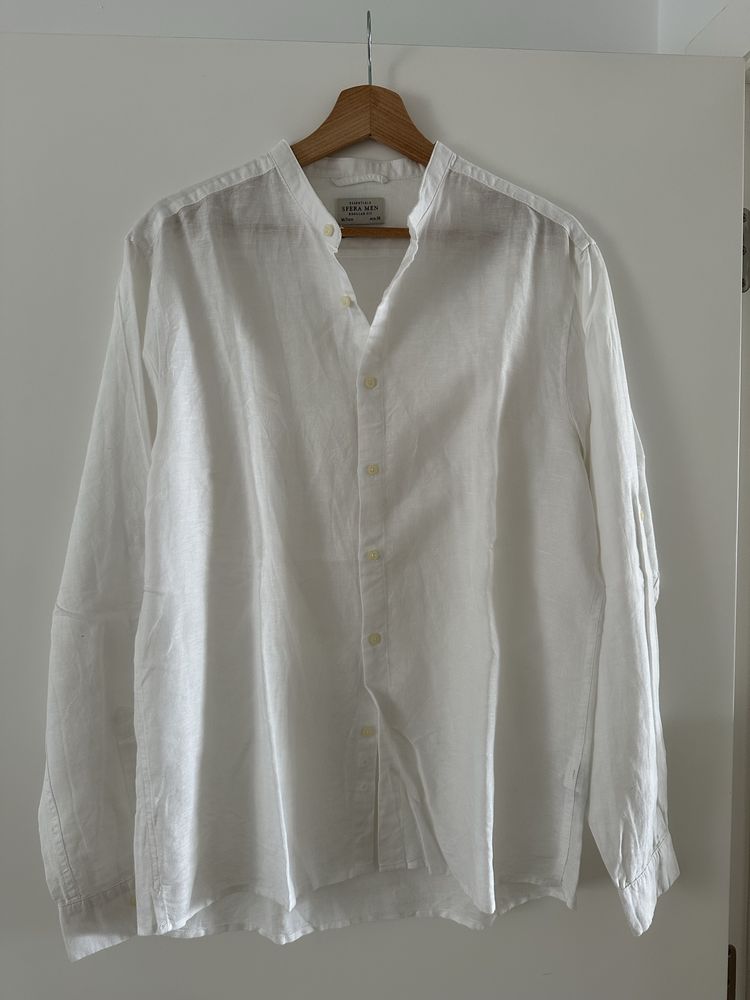 Camisa linho branca