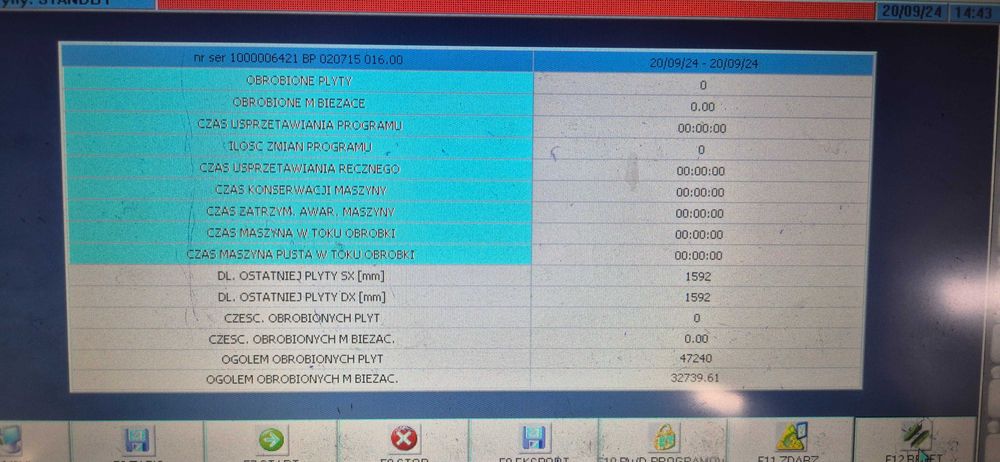 Okleiniarka Biesse Akron +N narzędzia + 2 piec+Agregat do nutowania