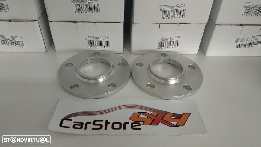 Conjunto espaçadores/ alargadores / bolachas Audi / Seat / Skoda / Vo